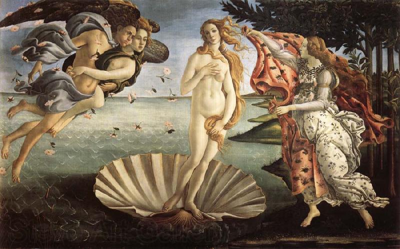 Sandro Botticelli Birth of Venus